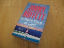 Paperback Jimmy Buffet A Salty Piece of Land Book Novel Easy Reading picture