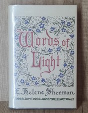 Words of Light Hardcover Book with Dust Jacket 1st Edition Signed by Author Rare picture