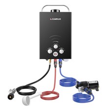 6L Portable Propane Gas Water Heater Camplux 1.58 GPM Instant Hot Outdoor Shower picture