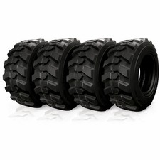 4 12-16.5 14PR Skid Steer Tires HAFLINGER TRAC-KING Heavy Duty TL 12x16.5/12165 picture