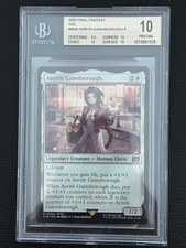 2025 MTG Final Fantasy Aerith Gainsborough #0004 Foil BGS 10 Pristine FF7 picture