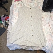 Old Navy Women’s White/Black Striped Button Front Spaghetti Strap Tank 2XL picture