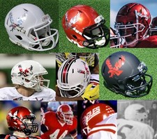 EASTERN WASHINGTON EAGLES FOOTBALL MINI HELMET, MANY VERSIONS TO PICK FROM picture