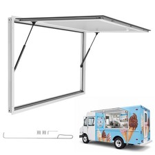 VEVOR 60x36 in Concession Window Aluminum Alloy Frame Service Window Food Truck picture
