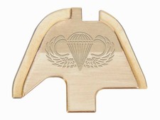 NDZ Slide Back Plate for Walther PDP Models, Strong Brass Construction, Engraved picture