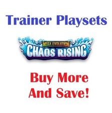 4x Pokemon TCG ME: Chaos Rising Trainer Playset x4 NM picture