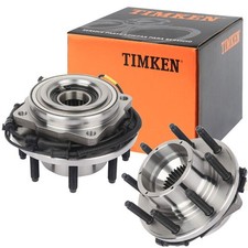 Pair Timken Front Wheel Hub & Bearing Assembly For 11-16 Ford F-350 SRW 8Lug picture