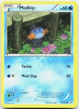 MUDKIP 33/160 COMMON Primal Clash Pokemon HP picture