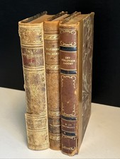 3 Vintage Swedish Books 1920s-40s Tolstoy Reymont Nils Nilsson Gilt Decor 7.5x5” picture