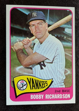 1965 Topps Set-Break #115 Bobby Richardson  New York Yankees NR/MT no creases picture