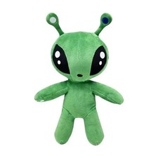 34CM AFTONSPARV Green Alien Kawaii Plush Toys Cute Soft Stuffed Cartoon Anime picture