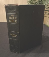 Vintage Holy Bible New Catholic Edition 1957 by Catholic Book Publishing picture