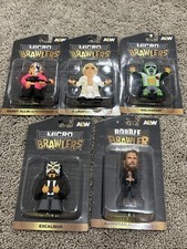 AEW Micro Brawlers LOT-Okada, Hologram, Darby Allin, Excalibur, Hangman Bobble picture
