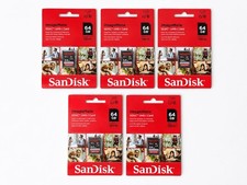 (Lot of 5) SanDisk ImageMate 64GB SDXC UHS-I Class 10 Memory Card 120MB/s picture