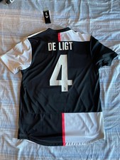Home Juventus Jersey 2019/20 Player Version Juve kit De Ligt BNWT Authentic picture