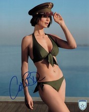 Signed Catherine Bell JAG Major General Sarah MacKenzie 8x10 w/ Official Pix COA picture