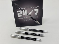 4X Urban Decay Eyeliner  24/7 Glide On Eye Pencil ZERO Travel .03 oz  NEW Bulk picture