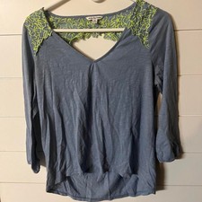 American-eagle Women's Blue Blouse picture