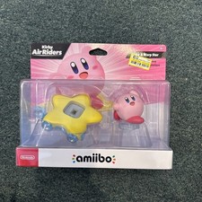 Kirby Air Riders Kirby and Warp Star - Nintendo Amiibo - Brand New picture