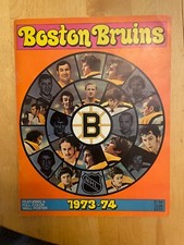 1973-74 BOSTON BRUINS YEARBOOK BOBBY ORR NHL STANLEY CUP picture