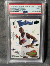 2026 Upper Deck Space Jam Michael Jordan 30th Anniversary #10 🔥🔥PSA 9🔥🔥 picture