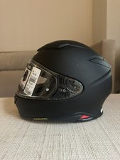 Shoei RF-1400 Large Matte Black Motorcycle Helmet picture