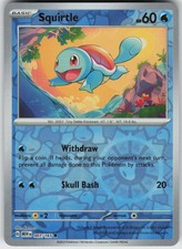 PO-01 Reverse Holo Squirtle 007/165 Common SV: Scarlet & Violet 151 picture