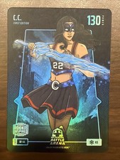 2024 Bo Jackson Battle Arena AE C.C. (Caitlin Clark) ICE Battlefoil #BF-44 First picture