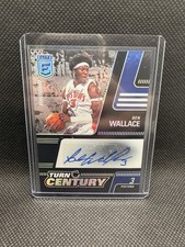 2021 Donruss Elite Ben Wallace Turn of the Century Auto Black 1/1 TC-BWL Pistons picture