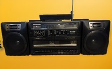 Vintage Panasonic RX-CT840 Dual Cassette Auto Reverse AM/FM. Tapes Don’t Work picture