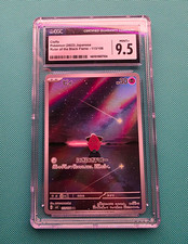 Pokemon TCG Cleffa 113/108 AR Art Rare Holo Japanese Ruler Black Flame CGC 9.5 picture