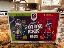 Alani Nu Potion Pack Witch's Brew & Ruby Apple 12 fl oz 12 Pack Sameday Ship picture