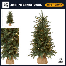 4ft Pre-Lit Mini Christmas Tree - Everyday Collection, Festive Holiday Decor, Ea picture