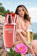 JAFRA Navigo Luxus Femme Eau de Toilette Spray 1.7 fl oz Floral Fruity, Sealed picture