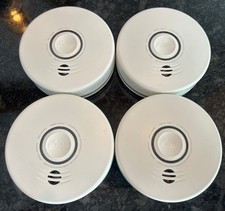 4 KIDDE P4010DCSCO-W Wire Free Combination Smoke Carbon Monoxide Alarm ONLY picture