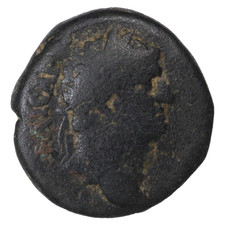 Judaea Capta Domitian 81-96 AD AE20 Ancient Roman Coin Caesarea Maritima picture