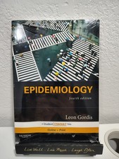 New Epidemiology by Leon Gordis (2008, Trade Paperback) 4yh Fourt Edition  picture