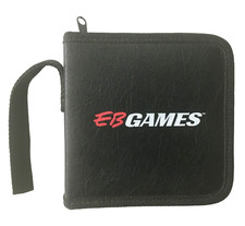 Vintage EB Games Zippered Disc / CD Case Binder with Strap picture