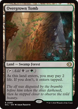 Overgrown Tomb (REGULAR) x1 - MTG Lorwyn Eclipsed ECL #266 picture