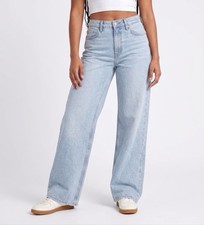 Levi's Women's Low-Rise Superlow Loose Jeans - Abraided Art 26x32 picture