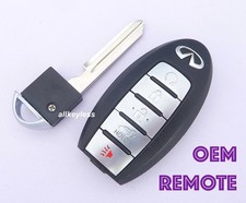OEM 2013-2024 INFINITI QX56 QX80 smart keyless entry remote key fob CWTWB1G744 picture