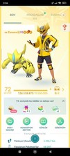 Pokémon Go Acc level 72 lvl picture