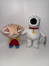 Stewie Griffin  and Brian Griffin - Family Guy 10” Nanco plush 2005  picture