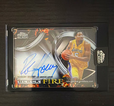 Topps 2022-23 Chrome Black Black Fire Robert Horry Auto BF-RH Lakers picture