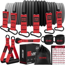 Heavy Resistance Bands for Working Out, 300lbs/360lb/420lb Exercise Bands Wor... picture