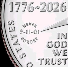 2026 P Enduring Liberty Half Dollar 9/11  *Never Forget*  Privy PRESALE picture