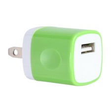 Akiko Electronics Universal USB 1.0 AMP Power Adapter Wall Charger Plug picture