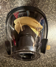 AVON AV3000 Full Face Respirator Mask Clear Visor Tan Harness 805337-11/12/13 picture