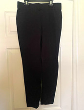 JNY Jones New York Women's Black Pants Size M Rayon Nylon Spandex Blend picture