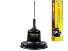 Wilson Little Wil  black magnet mag mount mobile CB Antenna kit w SS whip 305-38 picture